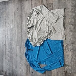 Lot of 2 Brand New Lululemon mens size small long sleeve tee